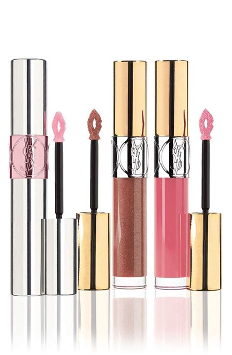 ysl volupte lip gloss trio set